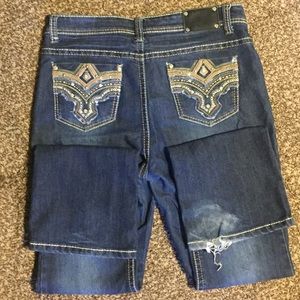 Live Hard Bootcut Jeans Size 10